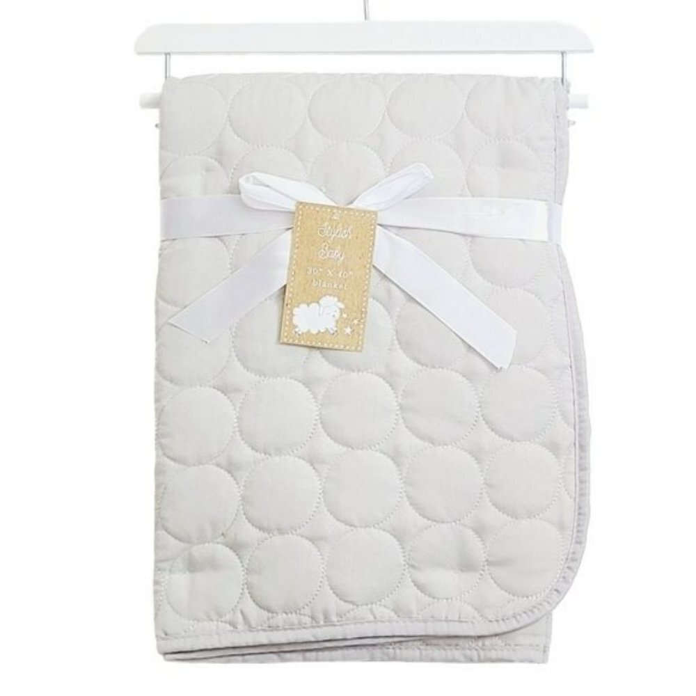 NWT Stylish Baby Quilted Blanket